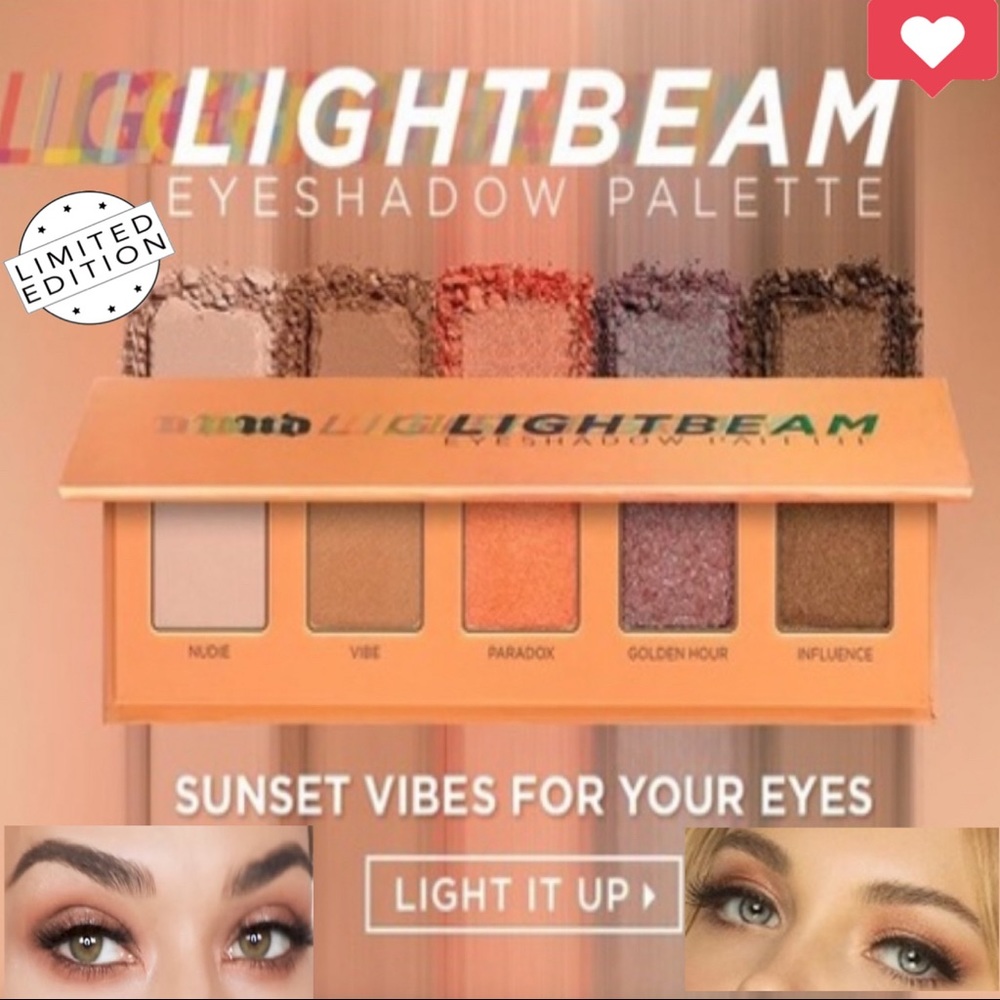 🆕 Urban Decay Lightbeam Eyeshadow Palette Limited Edition